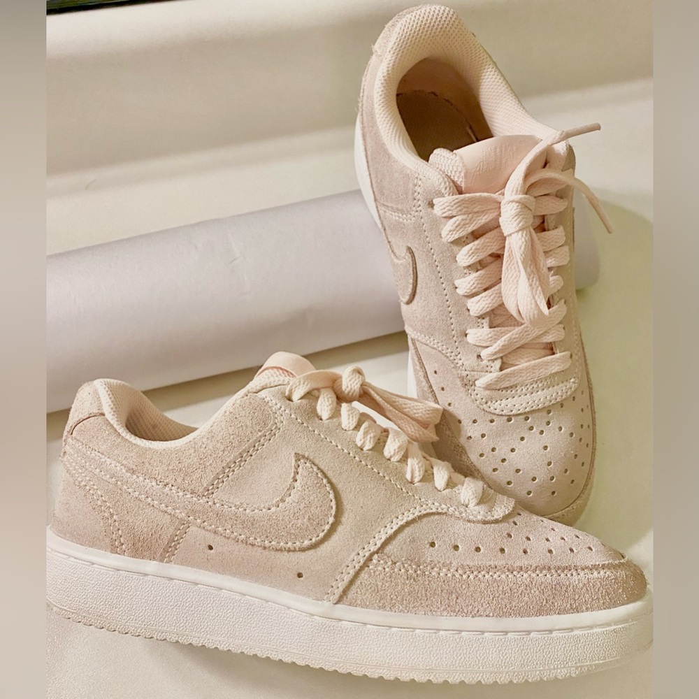 Nike Court Vision Low Sneaker Light Pink Sneakers Women’s Size 6